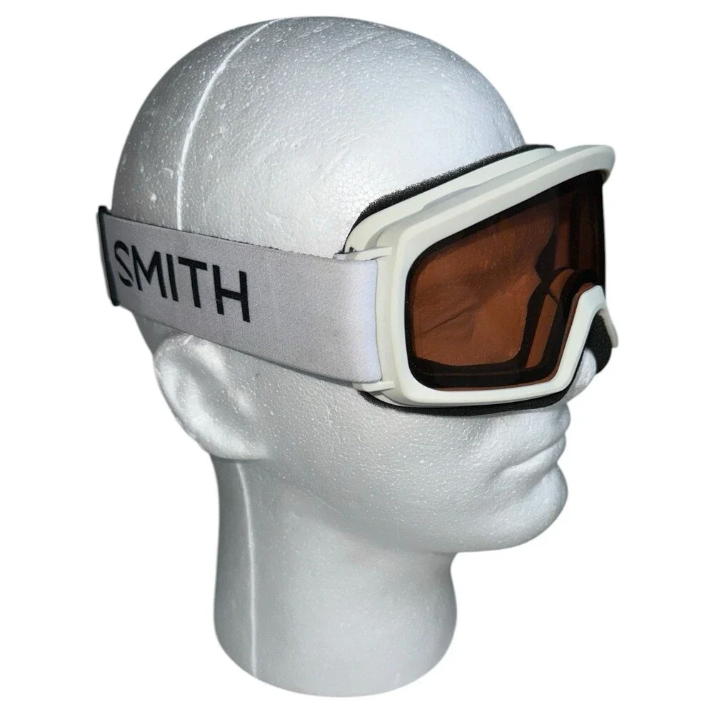 Smith Optics Daredevil Kids Ski Goggles White Youth Medium OTG Snowboard Anti Fo
